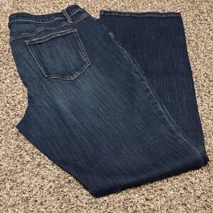 Simply Vera Vera Wang Dark Blue Boot Cut Jeans